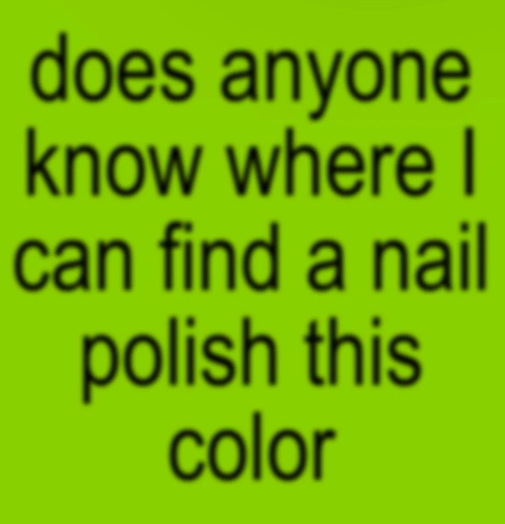 examples of posts made with the charli xcx brat generator, which puts blurry sans-serif text over a slime green background. The examples say "does anyone know where I can find a nail polish this color," "kamala," "help im trapped in the brat generator," and "I'm off my meds"