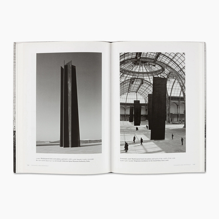 Richard Serra and Hal Foster: Conversations about Sculpture, Yale University Press, New Haven, CT, 2018 [Gagosian, New York, NY. Art: © Estate of Richard Serra / ARS, New York]
