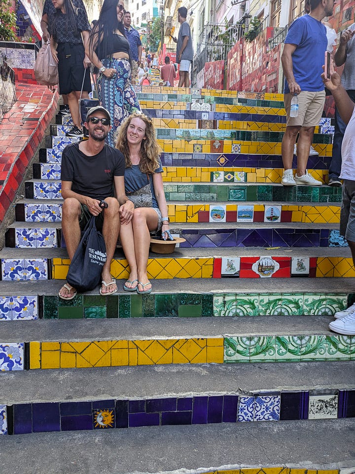 Escadaria Selarón: the least practical staircase in Brazil