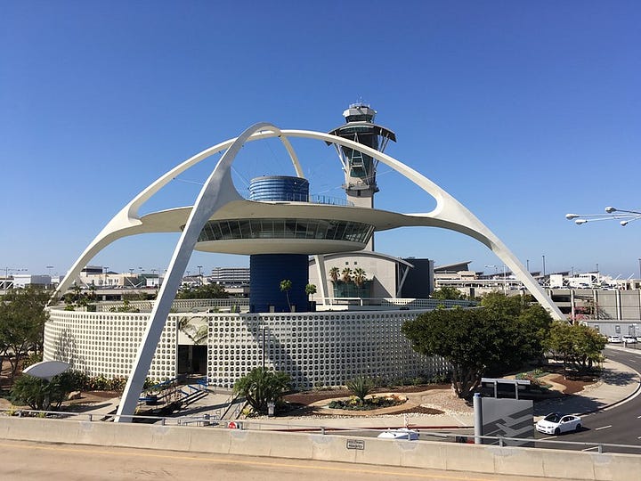 The former Encounter restaurant at LAX.