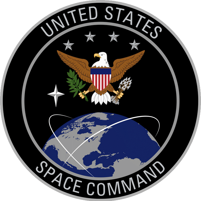 Space Force logo mirrors the eclipse junction