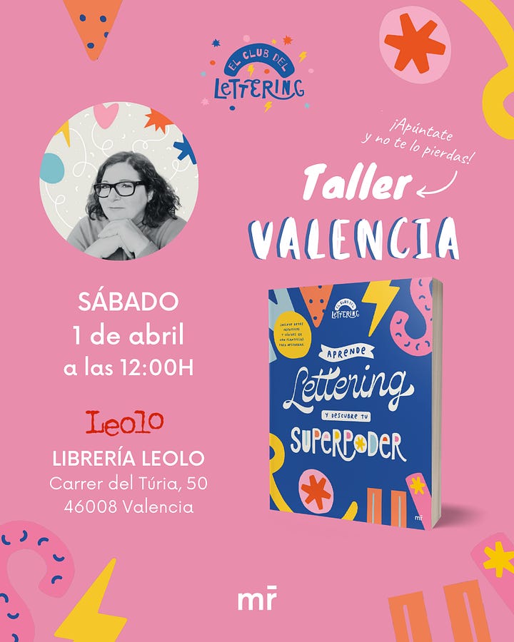 Taller, Presentación y firma de libros Valencia