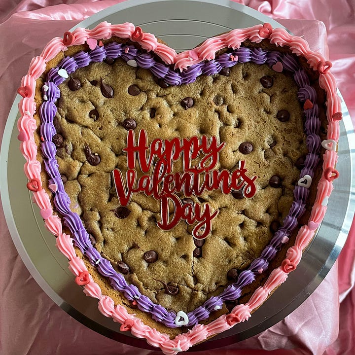 Brown Butter Valentine's Cookie Hearts!