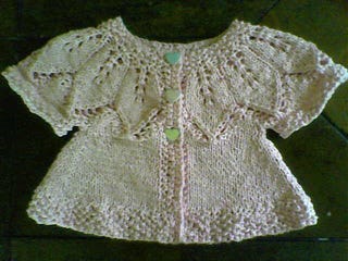 knitted baby clothes