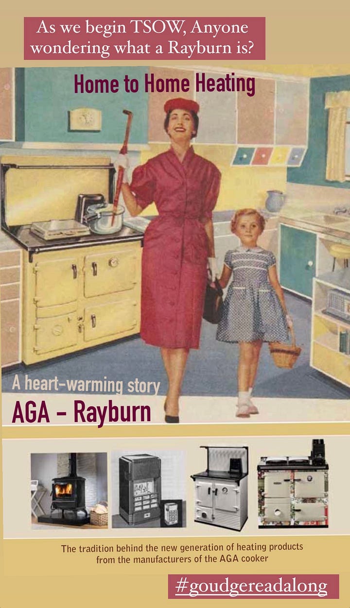 An antique Rayburn oven/heater 