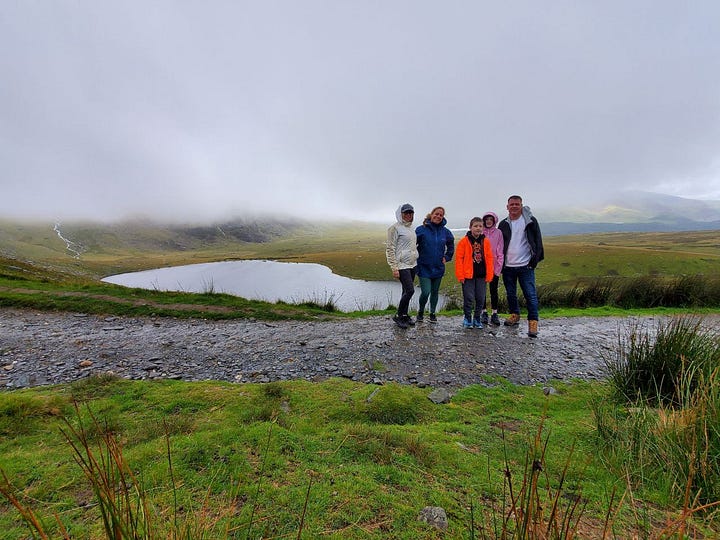 guided hike up snowdon