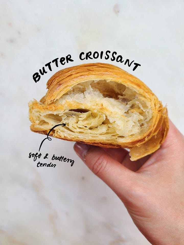 Renaissance Patisserie butter croissant, kouign amann, chocolate and almond croissant