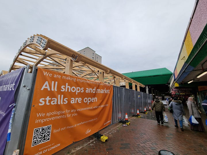 Queens Market, London