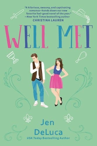 Colorful book covers for Well Met and Well Matched