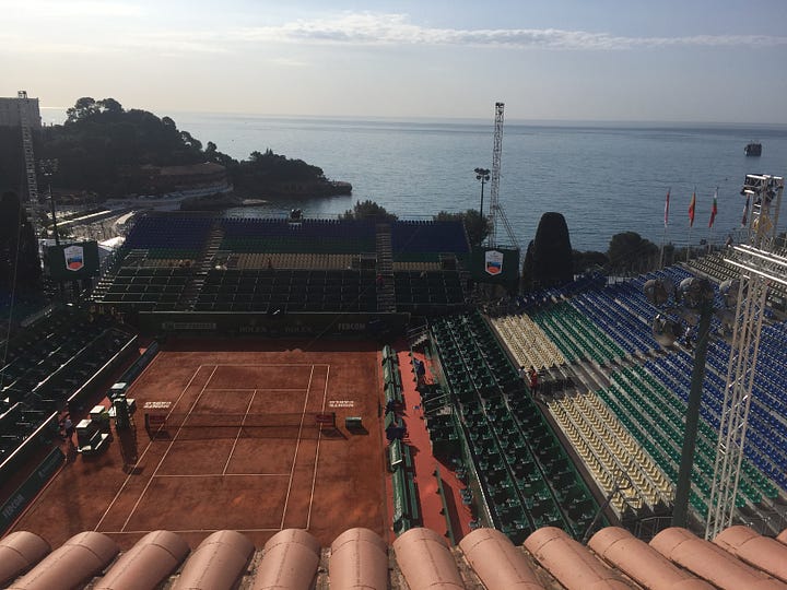 Monte-Carlo and Tennis