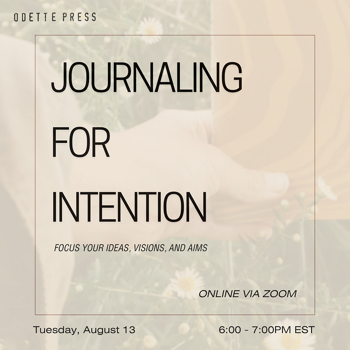 mindfulness meditation and journaling classes online with kelly laughlin from odette press