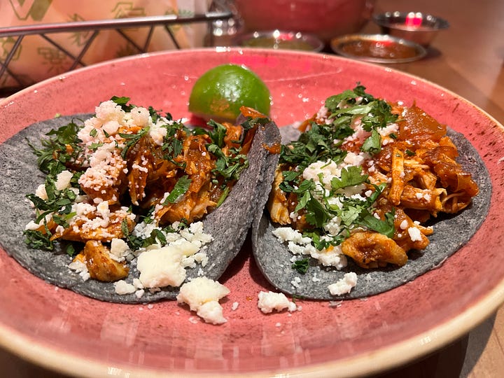 Images of a Mexican restaurant in NYC
