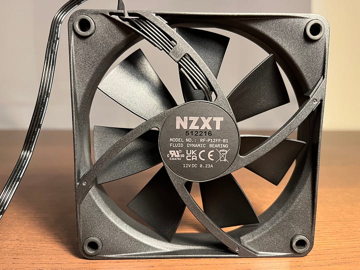 NZXT F120P Appearance