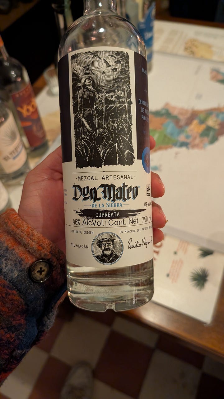 A bottle of Don Mateo Cupreata artesanal mezcal which was one of my favorites. Agave plant seen from the top - photo Erol Ahmed via Unsplash.