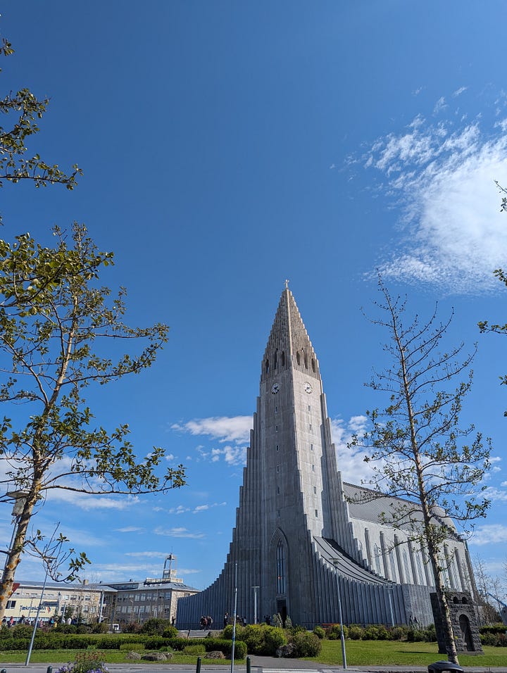 a walking tour of reykjavik