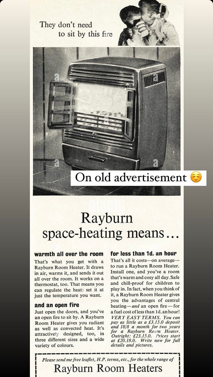 An antique Rayburn oven/heater 