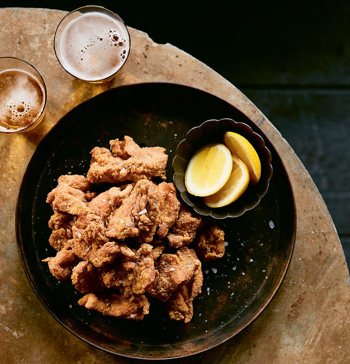 fried chicken and cookies photos