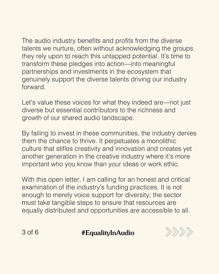 An Open Letter to the Audio Industry: Time to Turn Words into Action - ContentIsQueen.org