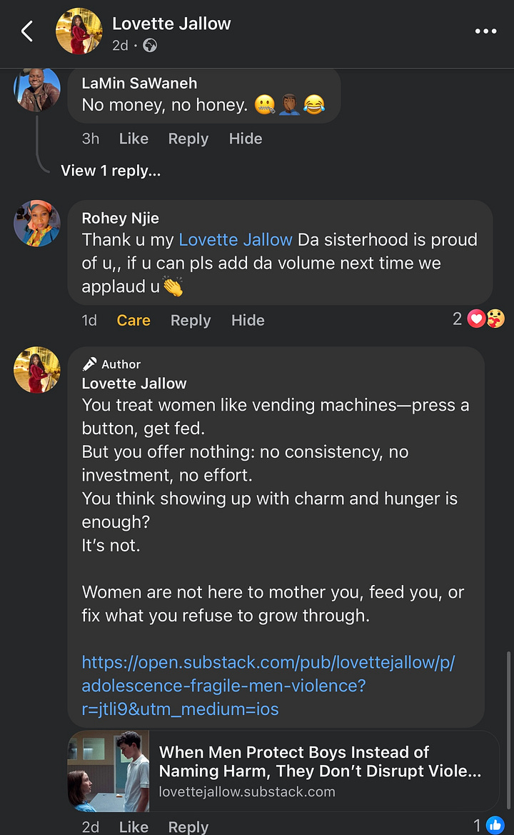 Gallery of some screenshots of the conversations Showing entitlement