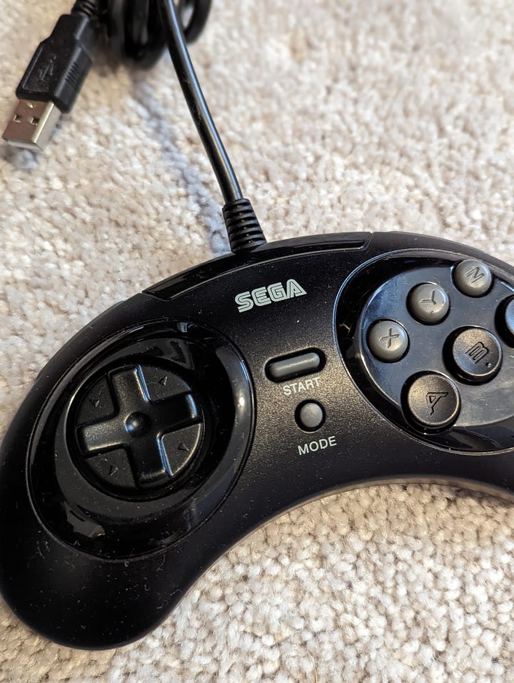 Sega Genesis Switch controller