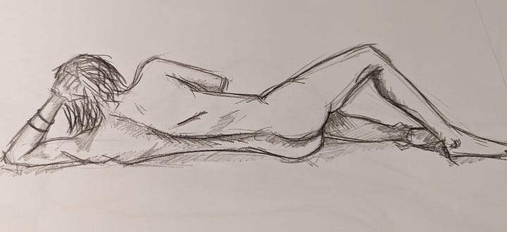 life drawing nude male in Cardiff
