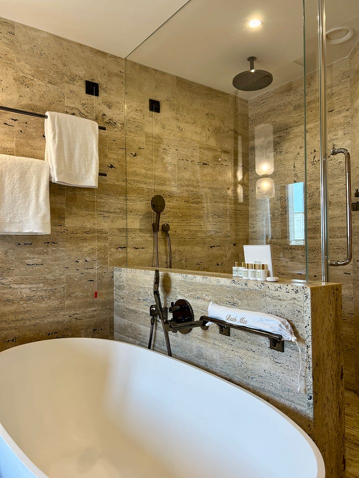 Park Hyatt Milano King Room bathroom