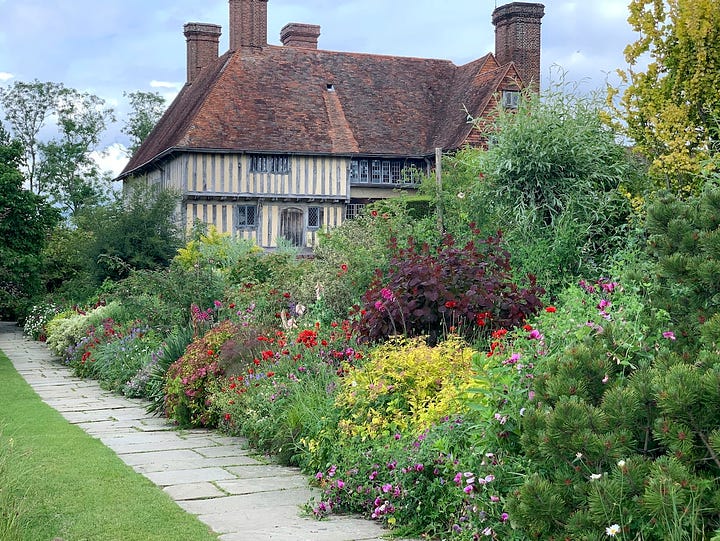 The Long Border at Great Dixter. Photos by Marcy Hawley