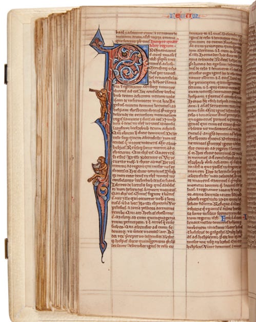 13th-century bible donated from FNL to Salisbury Cathedral