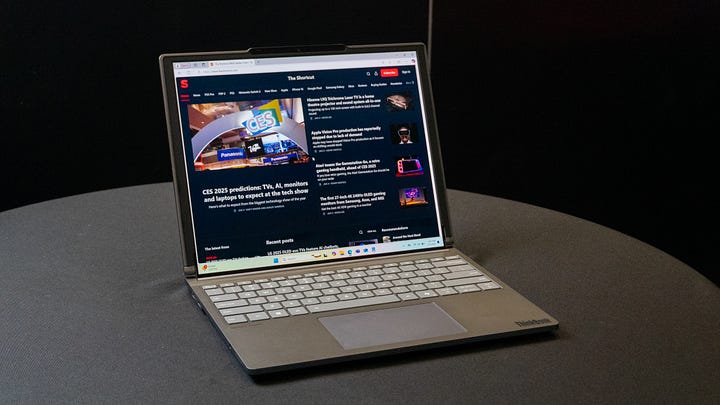 Lenovo ThinkBook Plus rollable laptop CES 2025