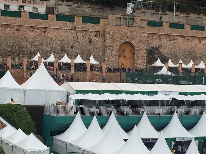 Monte-Carlo and Tennis