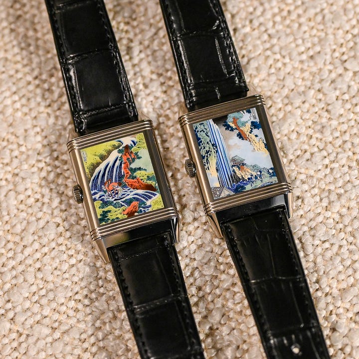 Enamel Reverso vintage and modern. 