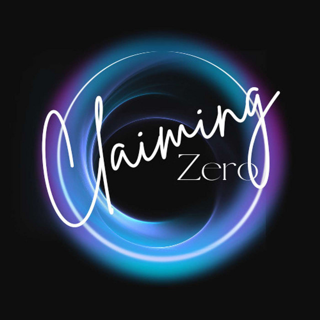 Podcast cover art for Claiming Zero and a quote from Paulette Erato