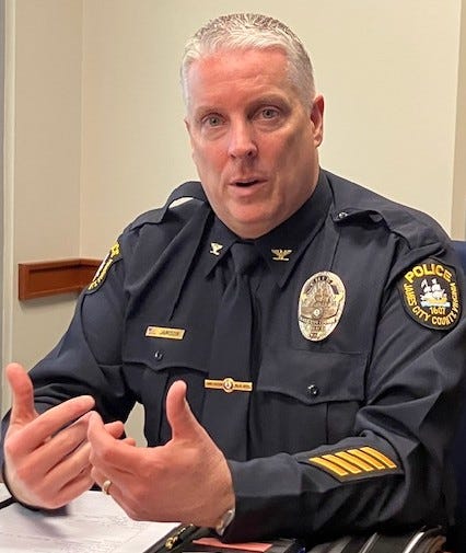 pictures of Williamsburg and James City County police chiefs