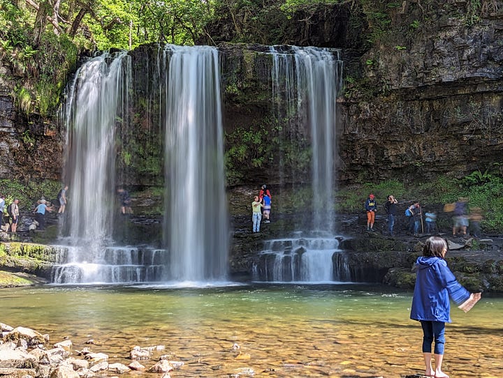 Waterfalls walk in the brecon beacons