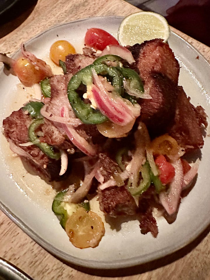 Phuc Yea serves up a tasty short rib and Masistas de Puerto.