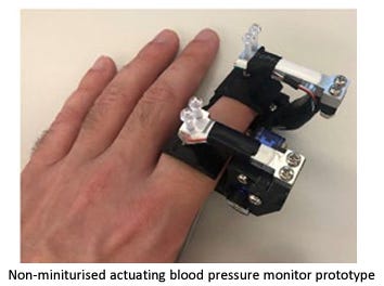 Self-training Continuous Blood Pressure Monitor