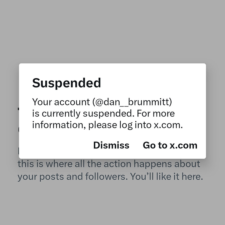 Social Media Detox: Deleted Accounts and Unexpected Suspensions – The Story of @dan__brummitt