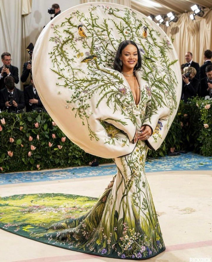 Met Gala 2024 AI pictures