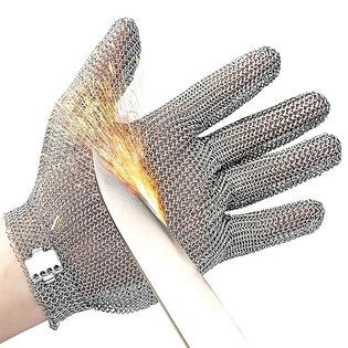 chainmail gloves, cooking utensils