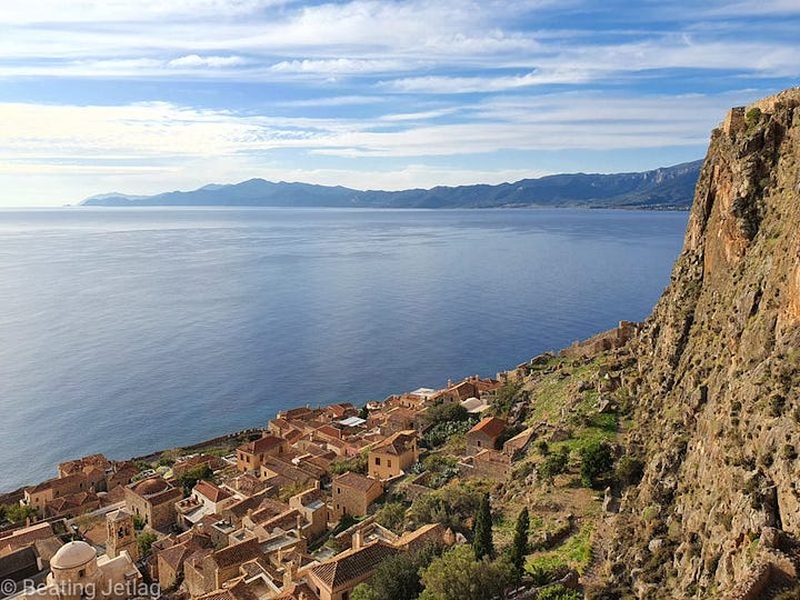 Views of Monemvasia, Greece