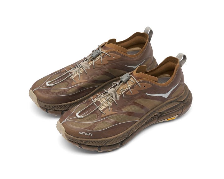 Shoe of The Year Contender: Hoka x Satisfy Mafate Speed 4 Lite 
