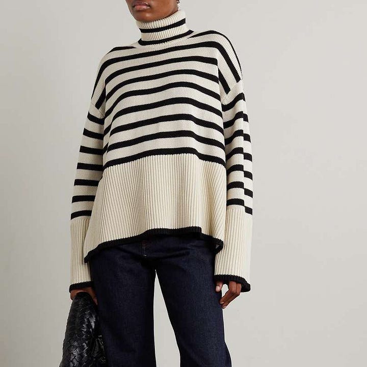 toteme stripy knit