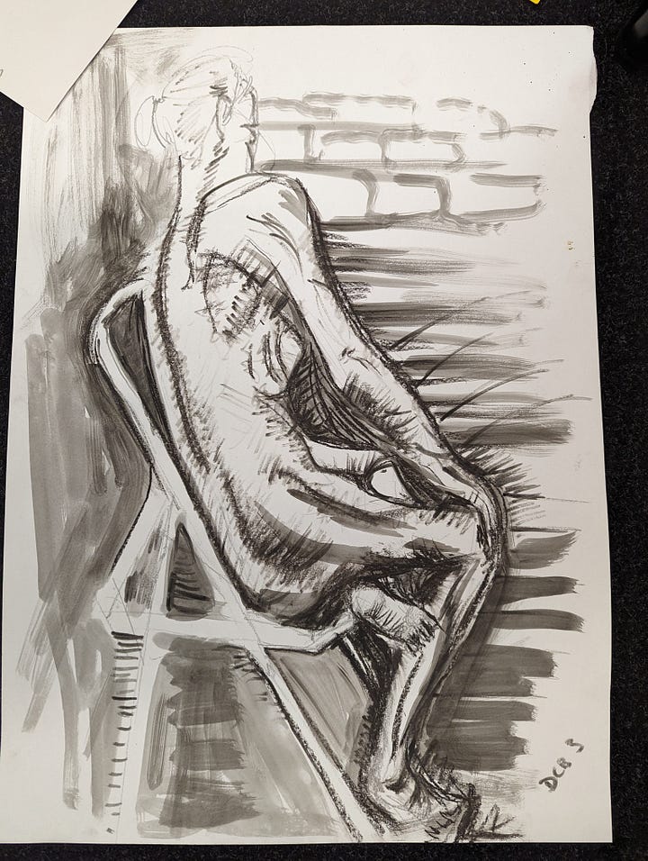 life drawings from aberdare cardiff life models