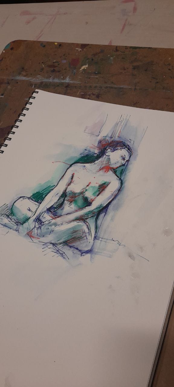 life drawing cardiff