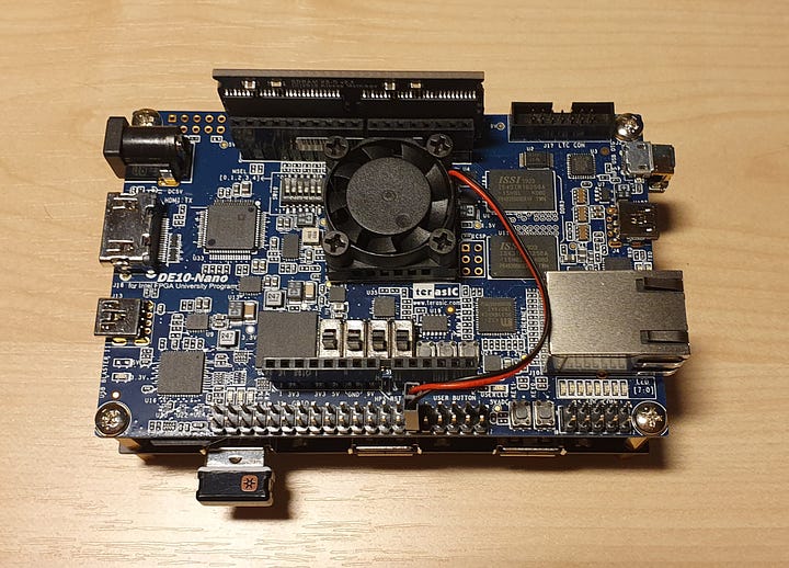 MiSTer FPGA DE10-Nano board + USB-hub board