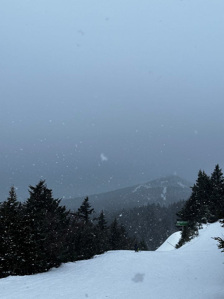 Snow-covered mountain