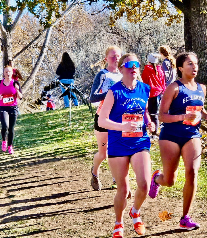 The Cross Country Gang competes at the Nike Cross Country Regionals