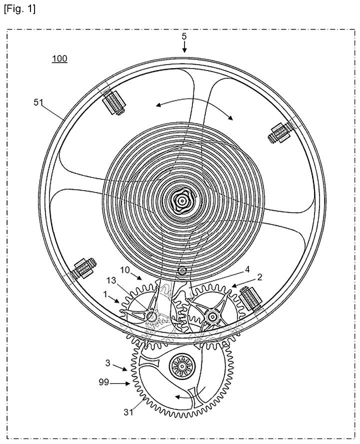 Rolex natural escapement patent 2025