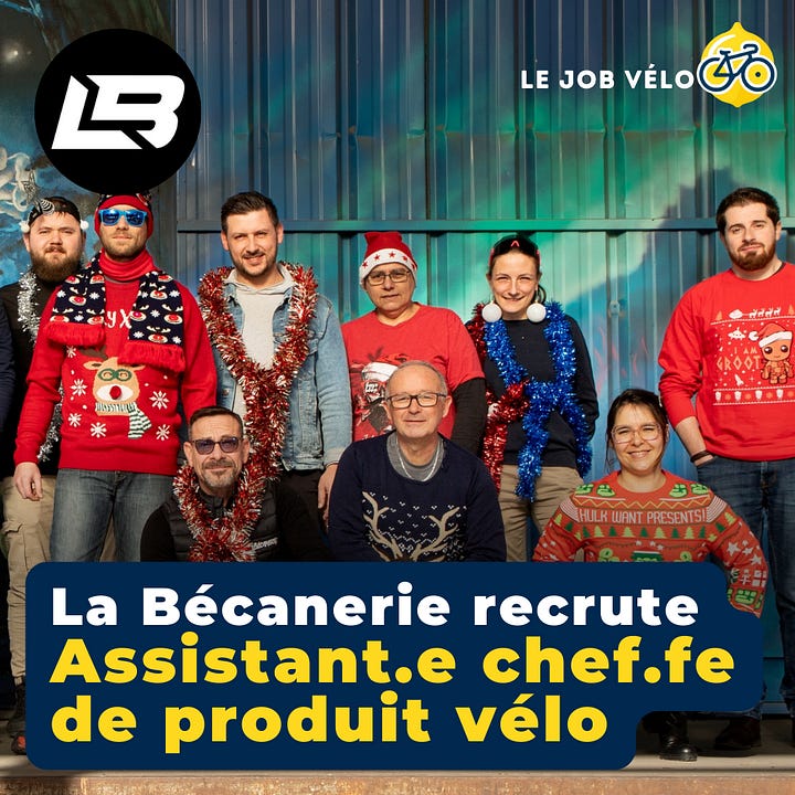 La Becanerie recrute un assistant chef de produit velo