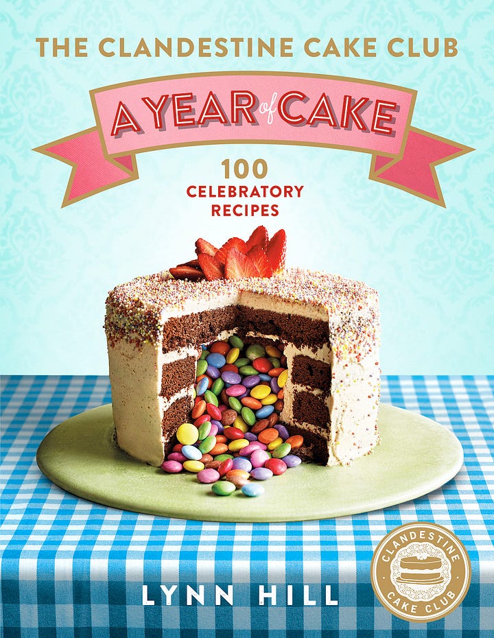 Clandestine Cake Club CookBook Covers